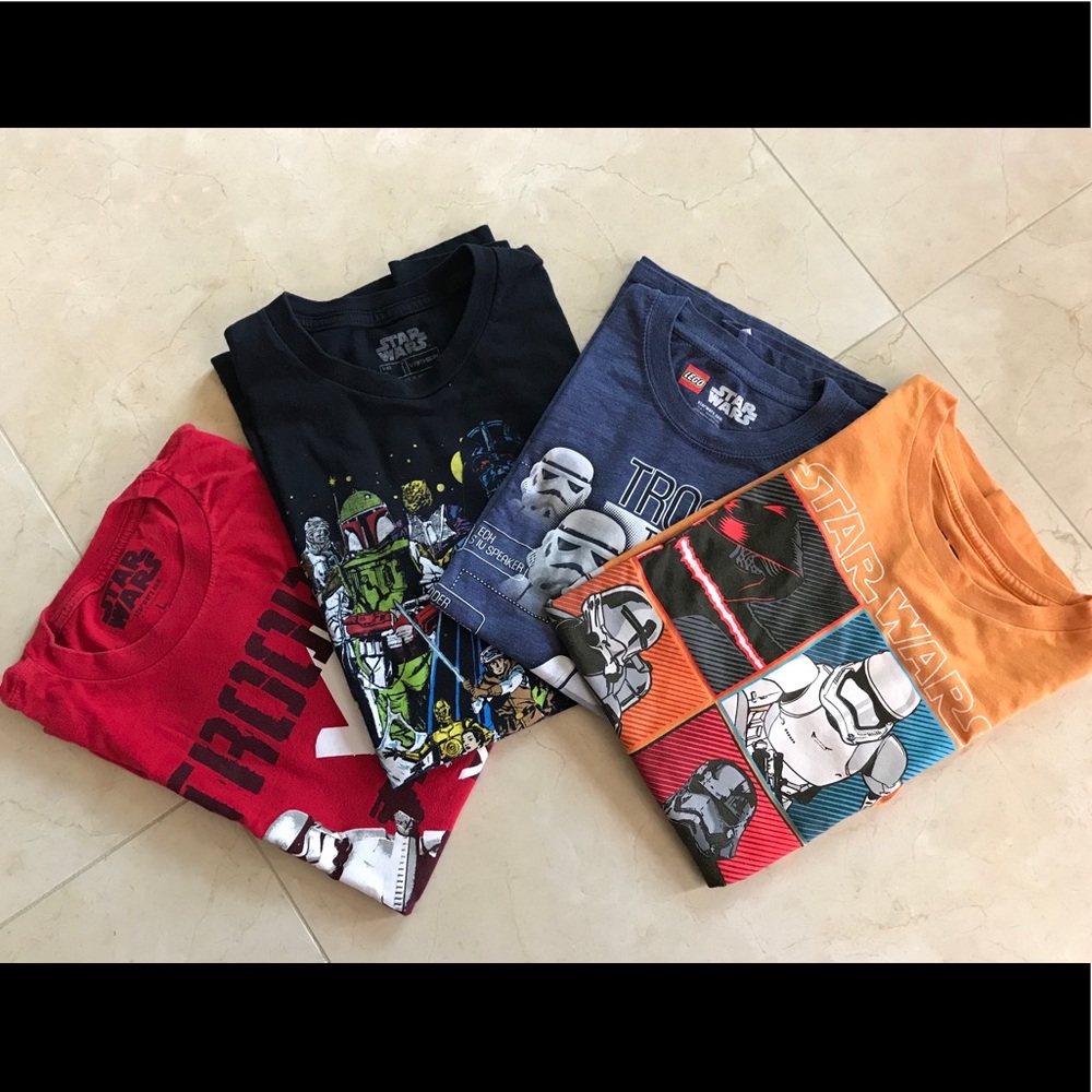 Star Wars Boy Shirts
